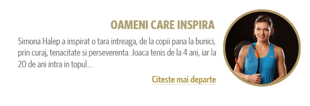 Castigator la categoria Oameni care inspira este...