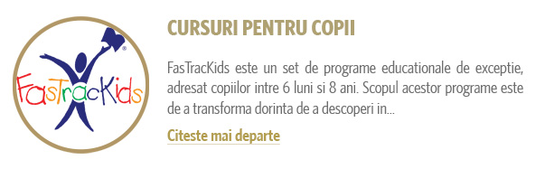 Castigator la categoria Cursuri pentru copii este...