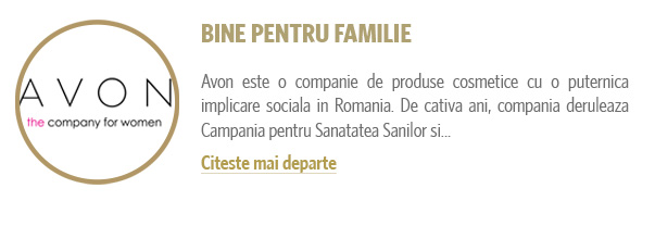 Castigator la categoria Bine pentru familie este...