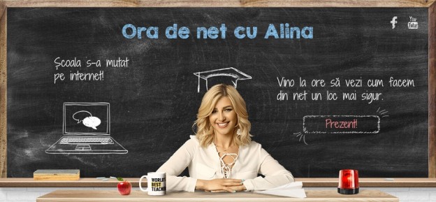 Ora de net: Un nou proiect Salvati Copiii Romania