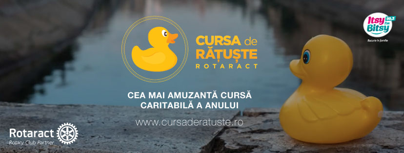 Itsy Bitsy FM participa la evenimentul caritabil Cursa de Ratuste Rotaract