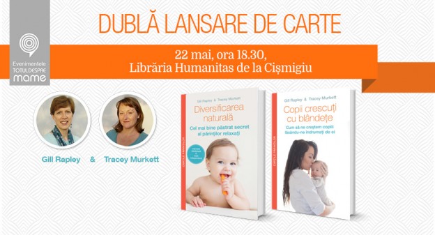 Dubla lansare de carte: Dezvoltarea bebelusilor
