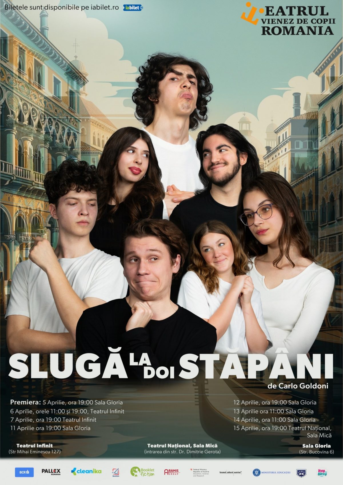 Teatrul Vienez de Copii într-o nouă stagiune, cu „Slugă la doi stăpâni”, de Carlo Goldoni