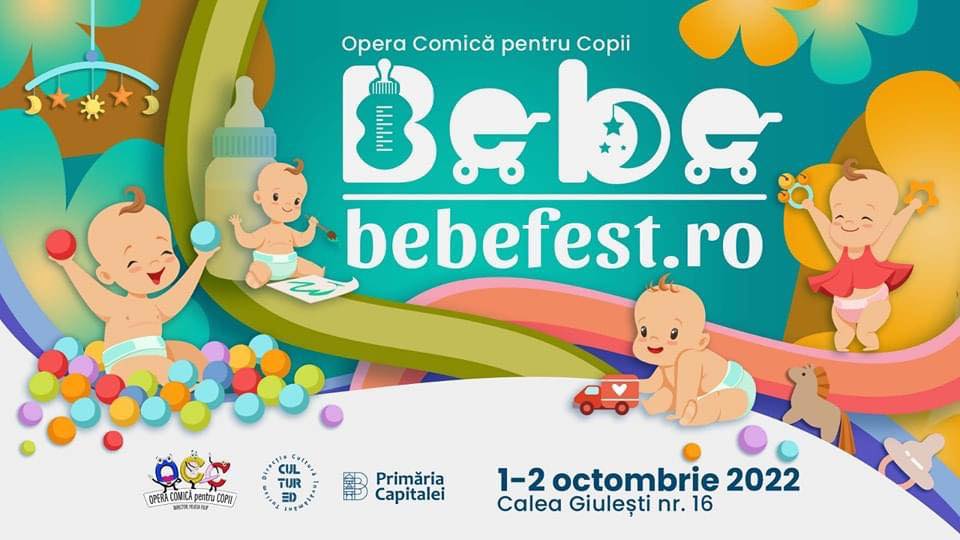 A doua ediție Bebe Fest, pe 1 și 2 octombrie la Opera Comică pentru Copii!