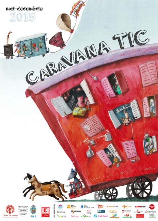 Caravana TIC – Povestea unei calatorii prin lumea teatrului