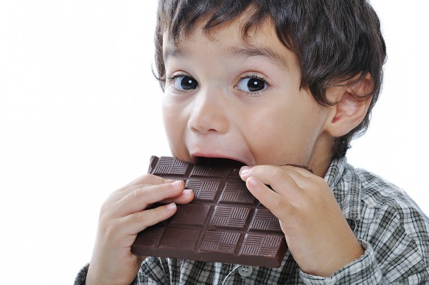 Copilul meu ar manca doar ciocolata!