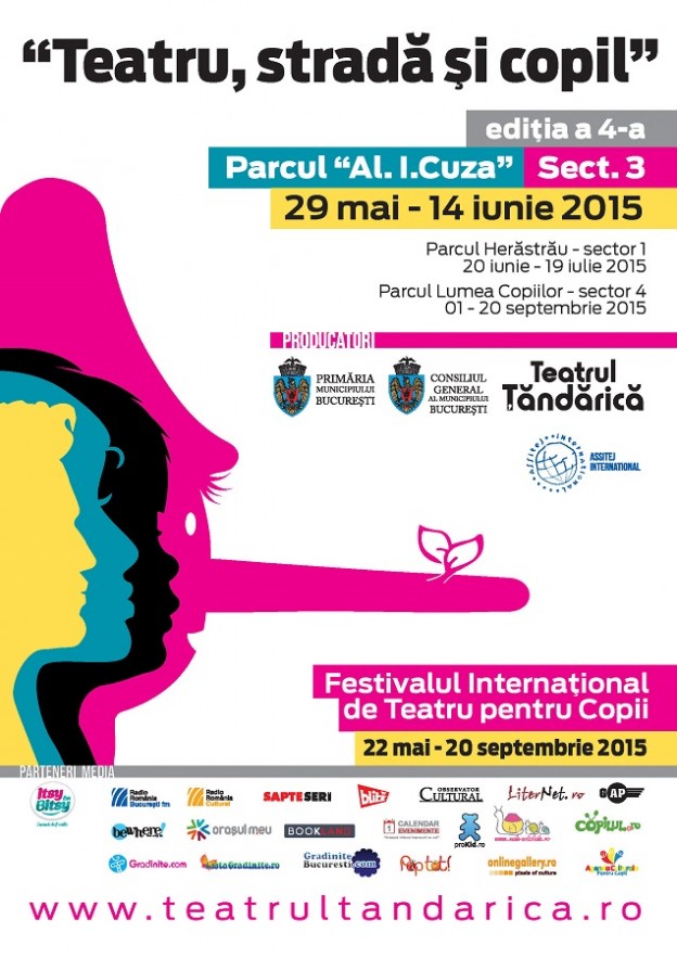 Incepe Festivalul International „Teatru, Strada si Copil”