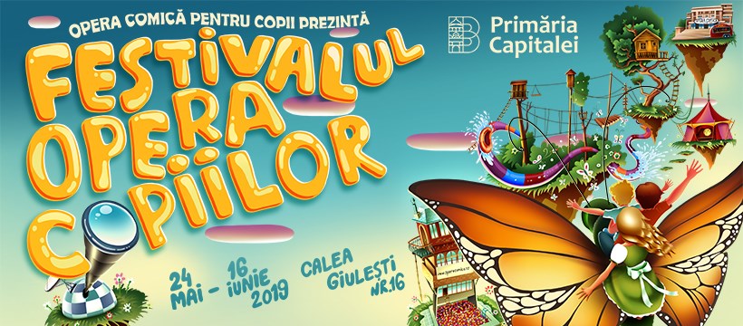 Festivalul Opera Copiilor, intre 24 mai si 16 iunie, la Opera Comica pentru Copii