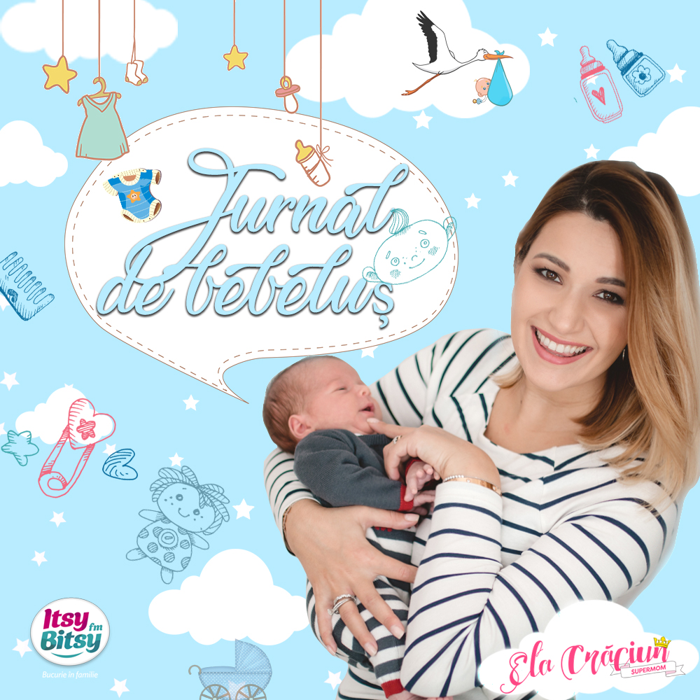 Ela Craciun revine la Itsy Bitsy FM cu Jurnal de bebe!