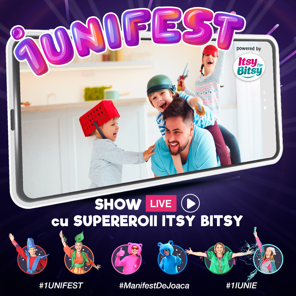 Pofta de joaca, activata de SuperEroii Itsy Bitsy la 1uniFEST!