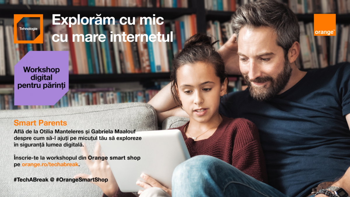 Tech a Break: Orange invita parintii si copiii digitali sa ia o pauza de tehnologie