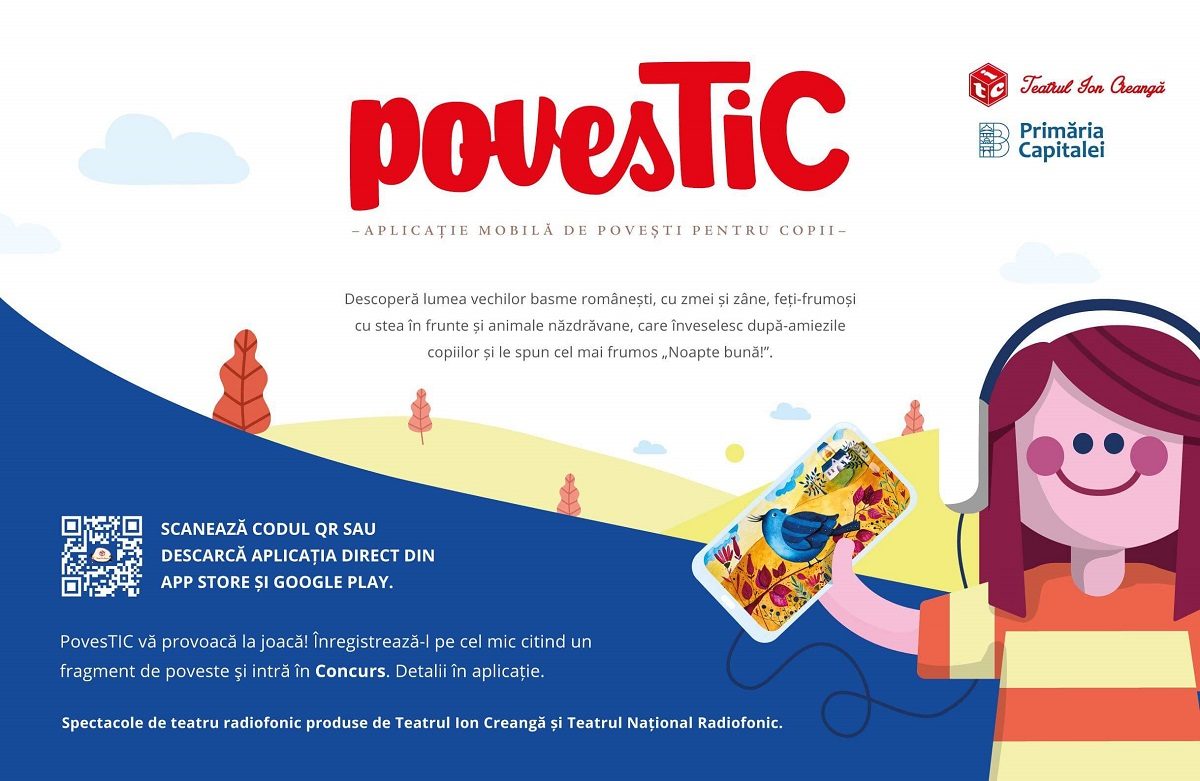 Lansarea PovesTIC, aplicatia mobila de povesti pentru copii