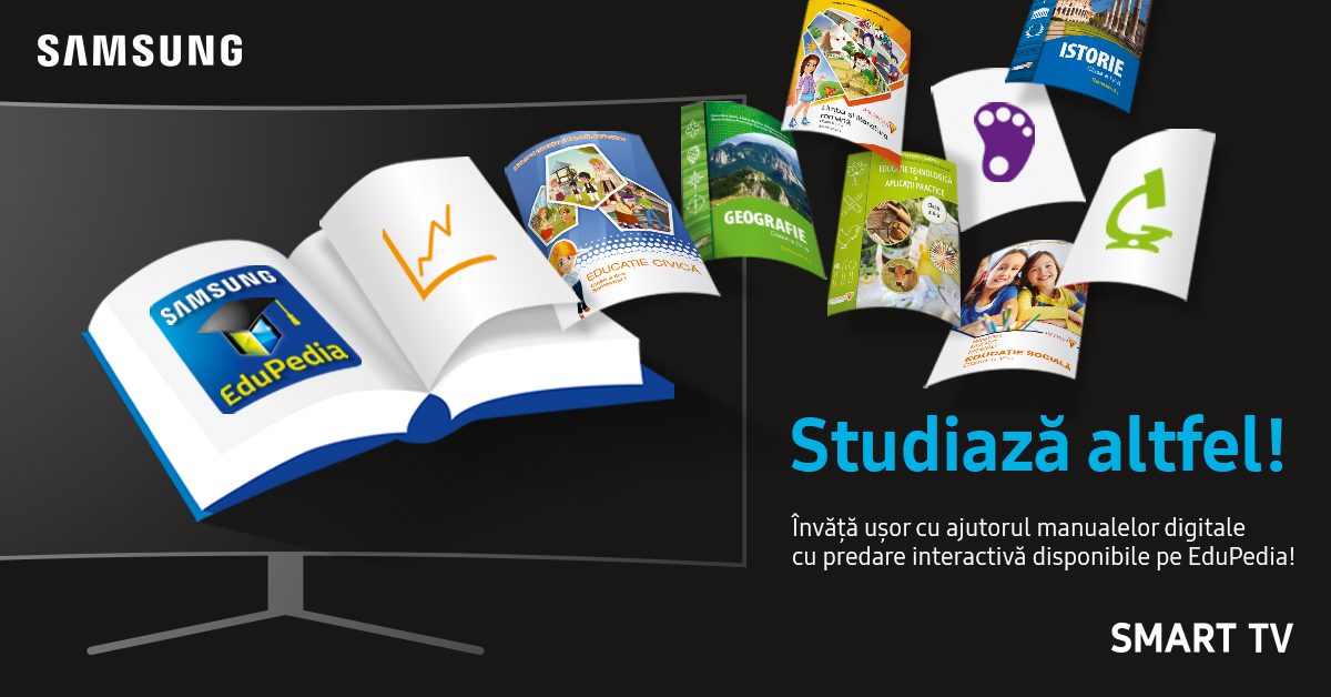 Copiii studiaza altfel cu Samsung EduPedia™