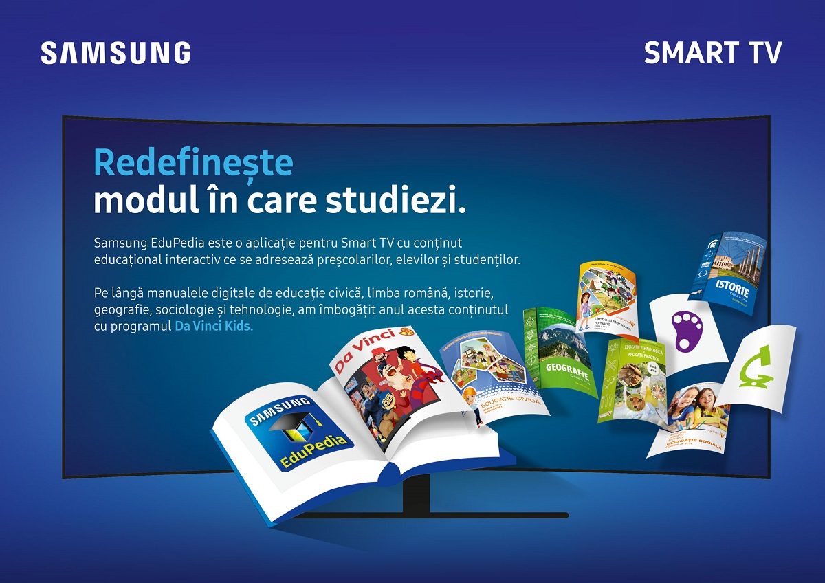 Nou continut educativ si interactiv in platforma Samsung EduPedia™