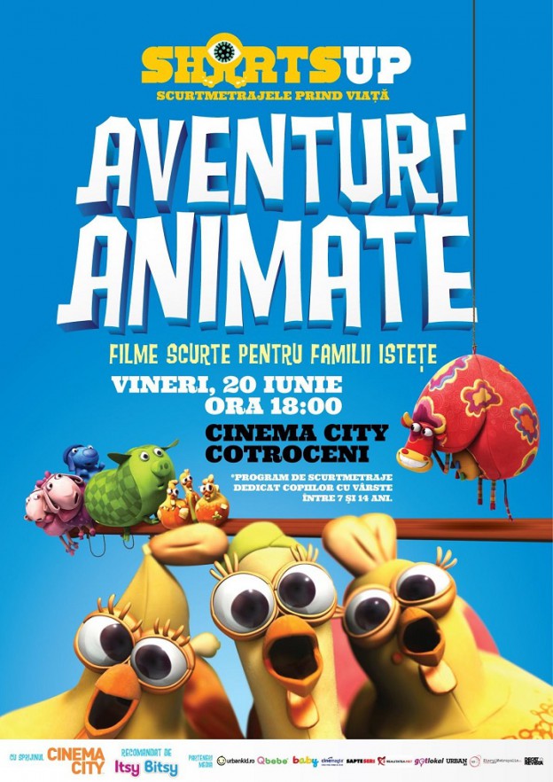 Aventuri Animate la ShortsUP