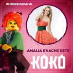 Amalia Enache da voce unei mame grozave in „THE LEGO® NINJAGO® MOVIE”