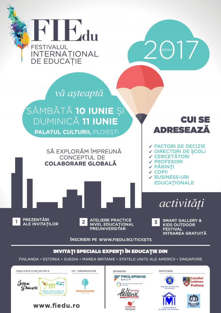 In iunie, FIEdu transforma Ploiestiul in capitala educatiei!