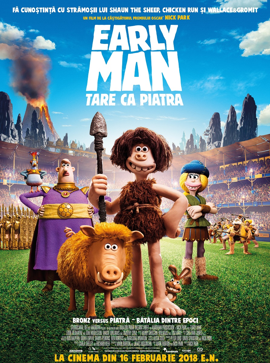 In cinematografe - Early Man: Tare ca Piatra