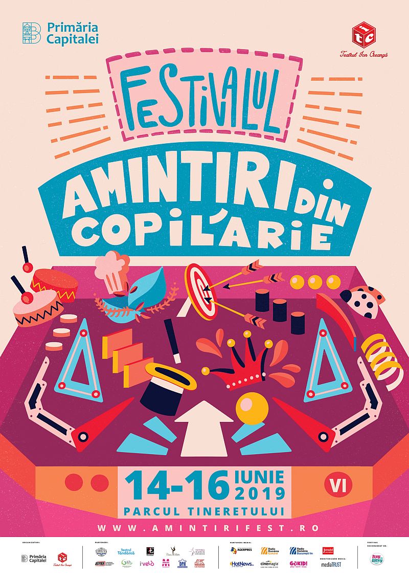 Festivalul celor mai frumoase AMINTIRI DIN COPILARIE revine in Parcul Tineretului intre 14 si 16 iunie!