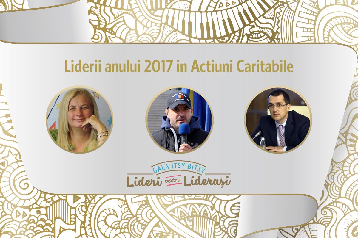 Gala Itsy Bitsy: Liderii anului 2017 in Actiuni Caritabile