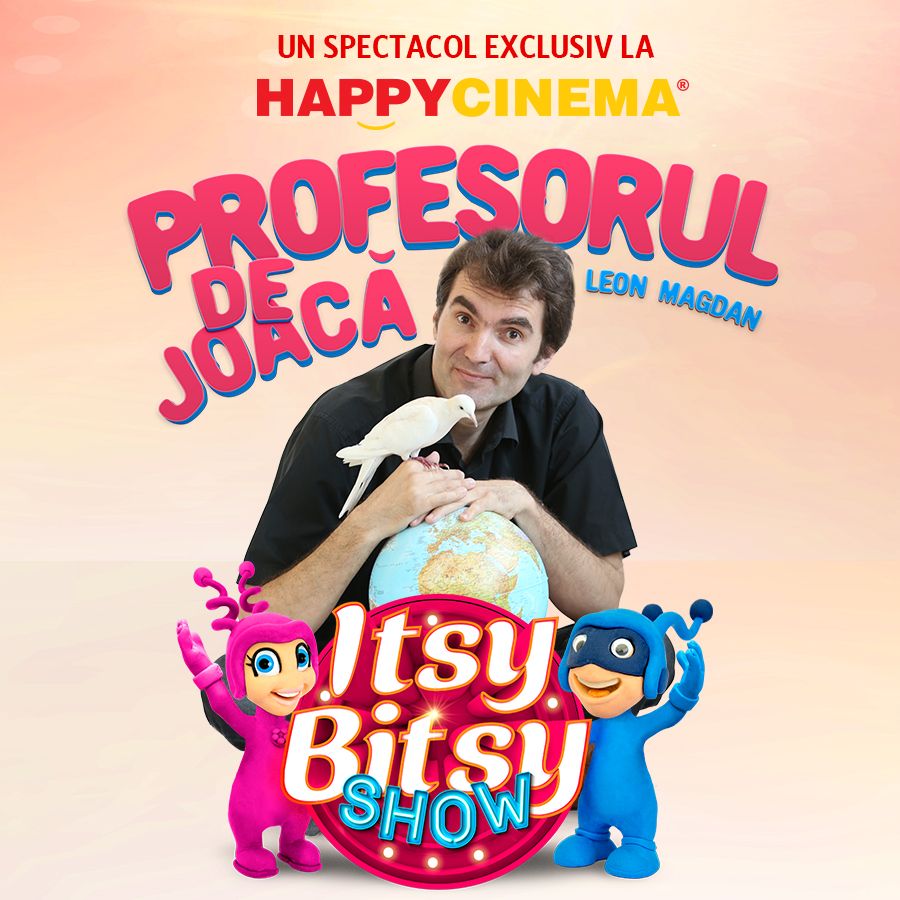 Itsy Bitsy Show: Scoala vesela cu Profesorul de Joaca