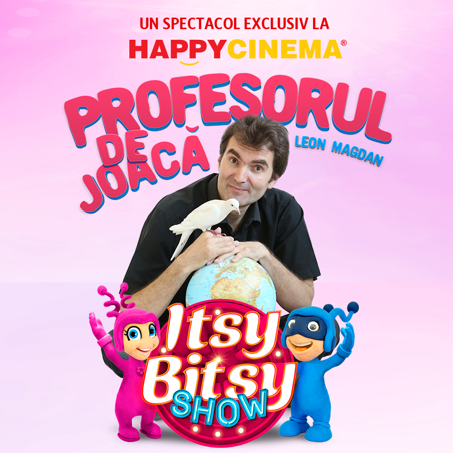 Itsy Bitsy Show: Experimente trasnite cu Profesorul de Joaca
