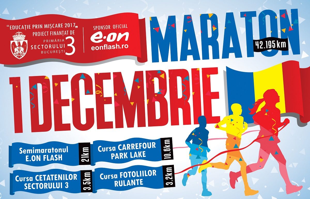 Educatie prin Miscare: Inscrie-te la Maratonul 1 Decembrie!