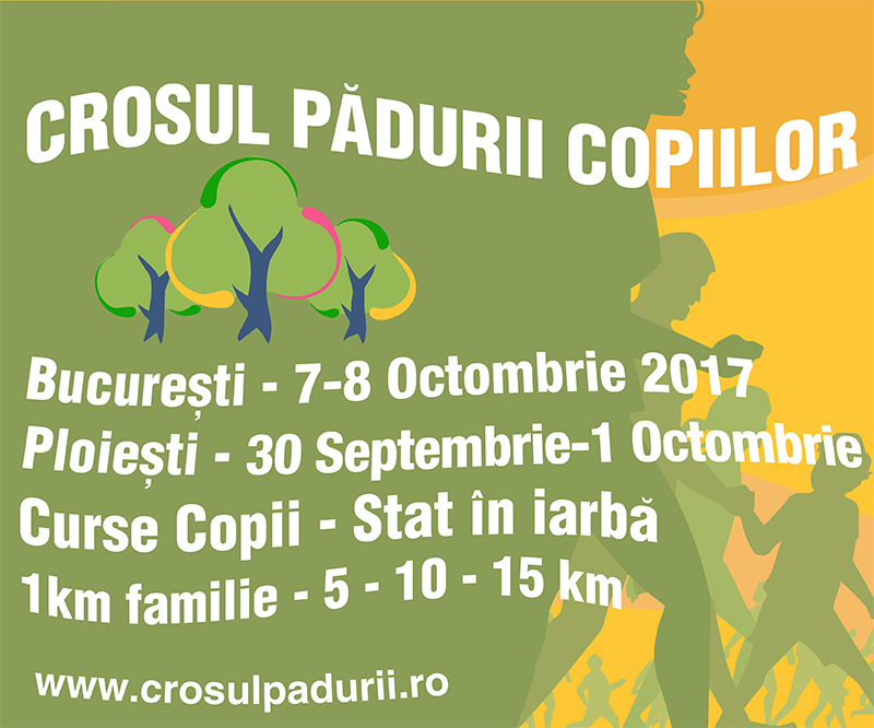 Bucurii pentru copii la Crosul Padurii Copiilor 2017