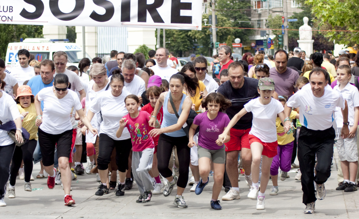 Recomandare de weekend: Copiii si parintii alearga impreuna la Campionii Sanatatii