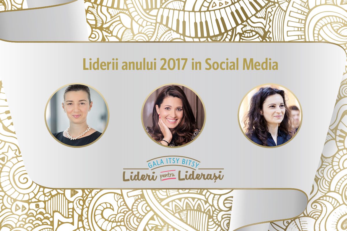 Gala Itsy Bitsy: Liderii anului 2017 in Social Media