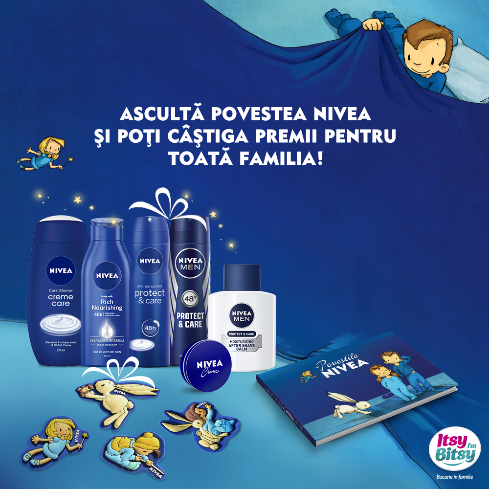 Povestile Nivea va aduc premii magice!